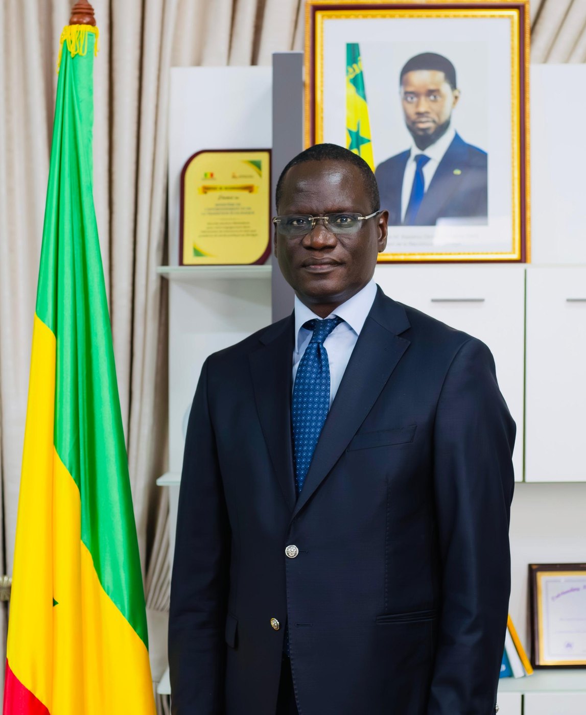 Portrait officiel du Dr Abdourahmane Diouf